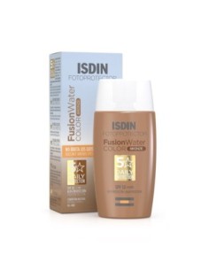 FOTOPROTECTOR ISDIN SPF 50 BRONZE FUSION WATER COLOR 50 ML