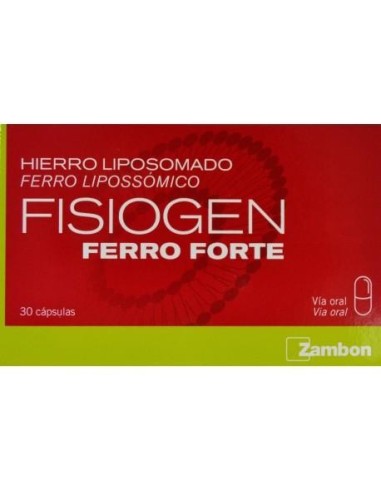 FISIOGEN FERRO FTE 30 CAPS