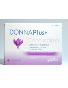 DONNA PLUS+ FLORA INTIMA 14 CAPSULAS