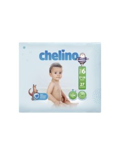PAÑAL INFANTIL CHELINO T- 6 (17 - 28 KG) 27 PAÑALES