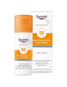 EUCERIN SUN PROTECTION 50 FLUID PHOTOAGING CONTR 50 ML